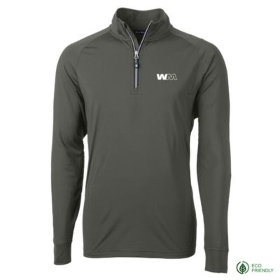 Cutter & Buck Adapt Eco Knit Stretch Recycled Quarter Zip Pullover