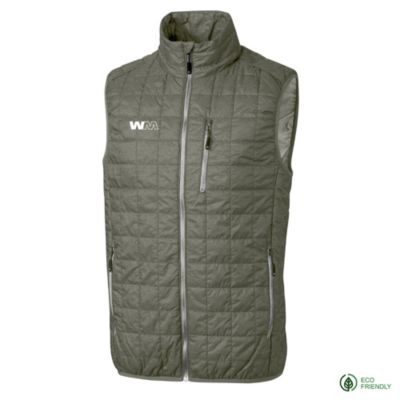 Cutter & Buck Rainier PrimaLoft Eco Insulated Full Zip Puffer Vest