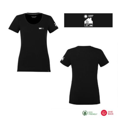 Ladies Somoto Eco Short Sleeve T-Shirt - Summer Safety