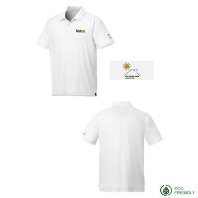 Amos Eco Short Sleeve Polo Shirt - Summer Safety