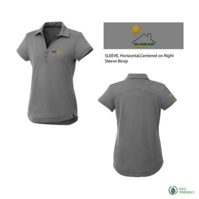Ladies Amos Eco Short Sleeve Polo Shirt - Summer Safety