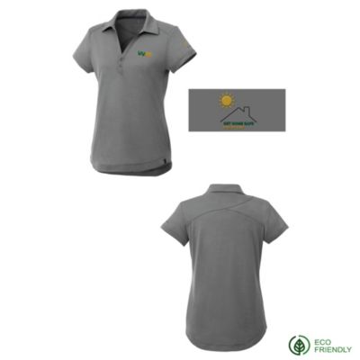 Ladies Amos Eco Short Sleeve Polo Shirt - Summer Safety