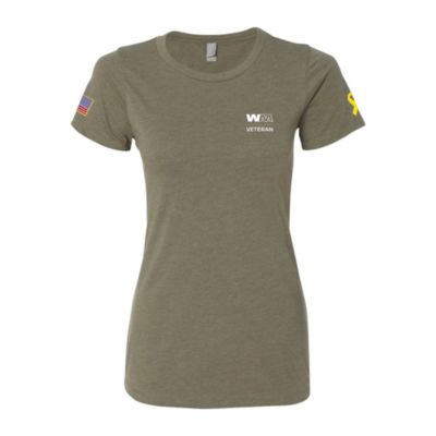 Next Level Ladies CVC T-Shirt - Veteran