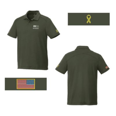 Amos Short Sleeve Polo Shirt - Veteran