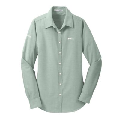 Ladies Port Authority SuperPro Twill Shirt - Bagster