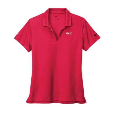 Nike Ladies Dri-FIT Micro Pique 2.0 Polo Shirt - Go Red Day