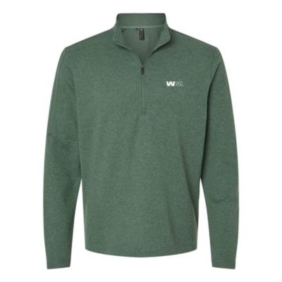 Adidas 3-Stripes Quarter-Zip Sweater