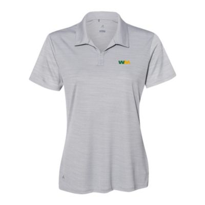 Ladies Adidas Melange Polo Shirt