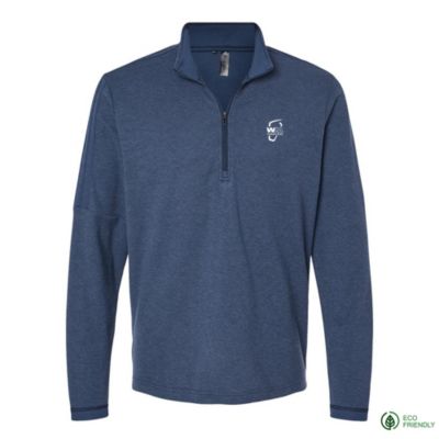 Adidas 3-Stripes Quarter-Zip Sweater - WMPO