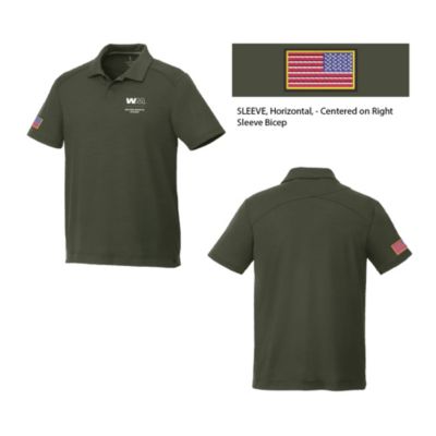 Amos Eco Short Sleeve Polo Shirt - Veteran