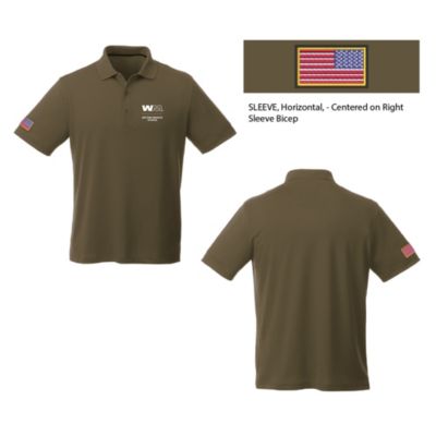 Otis Short Sleeve Performance Polo Shirt - Veteran