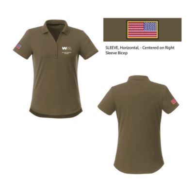 Ladies Otis Short Sleeve Performance Polo Shirt - Veteran