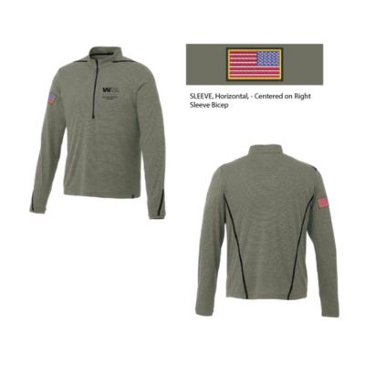 Dege Eco Knit Performance Half Zip Pullover - Veteran