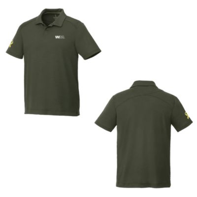 Amos Eco Short Sleeve Polo Shirt - Honoring Veterans