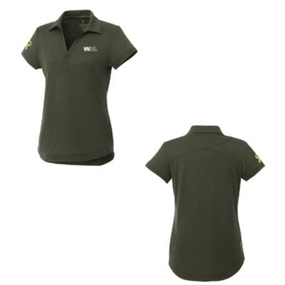 Ladies Amos Eco Short Sleeve Polo Shirt - Honoring Veterans