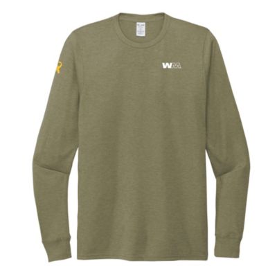 Allmade Unisex Tri-Blend Long Sleeve T-Shirt - Honoring Veterans