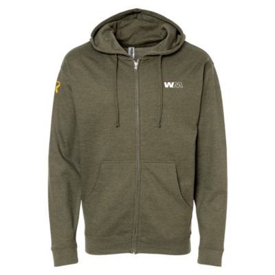 Independent Trading Co. Midweight Full-Zip Hooded Sweatshirt - Honoring Veterans