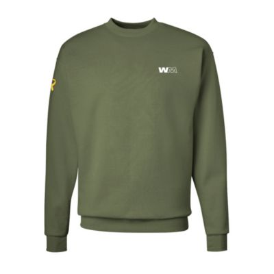 Hanes Ecosmart Crewneck Sweatshirt - Honoring Veterans