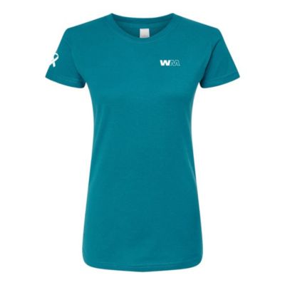 Ladies Tultex Fine Jersey Slim Fit T-Shirt - Ovarian Cancer Awareness