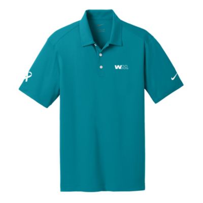 Nike Dri-FIT Vertical Mesh Polo Shirt - Ovarian Cancer Awareness