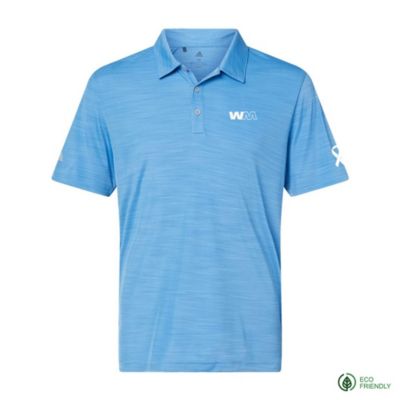 Adidas Melange Polo Shirt - Prostate Cancer Awareness