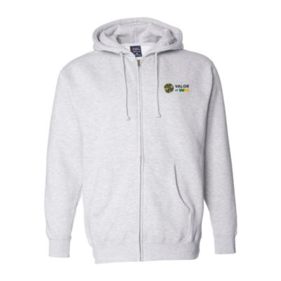 Independent Trading Co. Heavyweight Full-Zip Hooded Sweatshirt - Valor