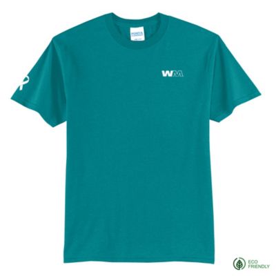 Port & Company Core Blend T-Shirt - Ovarian Cancer Awareness