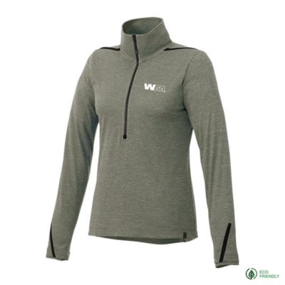 Ladies Dege Eco Knit Half Zip Jacket