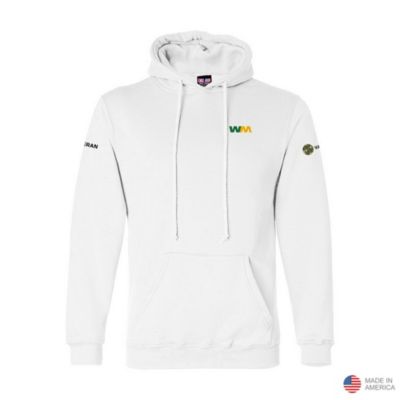 Bayside USA-Made Hooded Sweatshirt - Valor Veteran