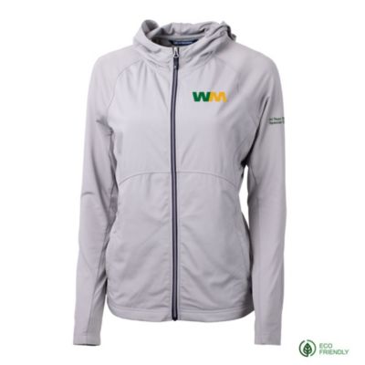 Ladies Cutter & Buck Adapt Eco Knit Hybrid Recycled Full Zip Jacket - At Your Door