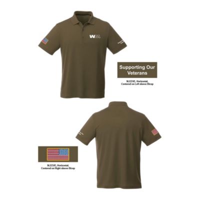 Otis Short Sleeve Performance Polo Shirt - Veteran