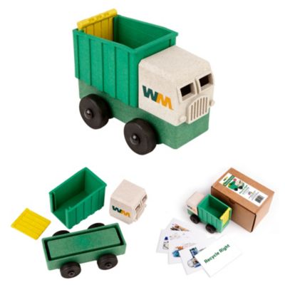 Recycled Eco Truck with How-To-Recycle Flash Cards (1PC)