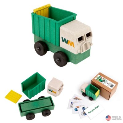 Recycled Eco Truck with How-To-Recycle Flash Cards (1PC)