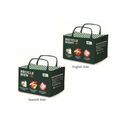 Recycle Right Reusable Tote Bag (1PC)