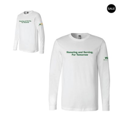 Bella Canvas Long Sleeve Jersey T-Shirt (1PC) - MLK - While Supplies Last
