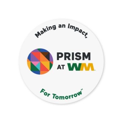 Vinyl Circle Sticker - 2.25 in. - Prism (LowMin) - Limited Availability