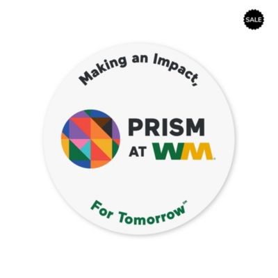 Vinyl Circle Sticker - 2.25 in. - Prism (LowMin) - Limited Availability