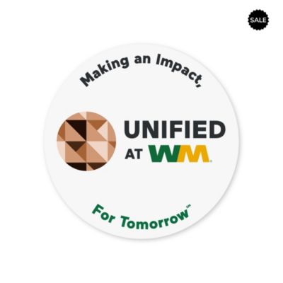 Vinyl Circle Sticker - 2.25 in. - Unified (LowMin) - Limited Availability