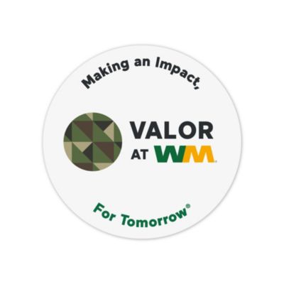 Vinyl Circle Sticker - 2.25 in. - Valor (LowMin) - Limited Availability