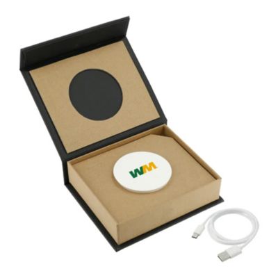Recycled ABS MagClick Fast Wireless Charging Pad (1PC) - LIMITED AVAILABILITY
