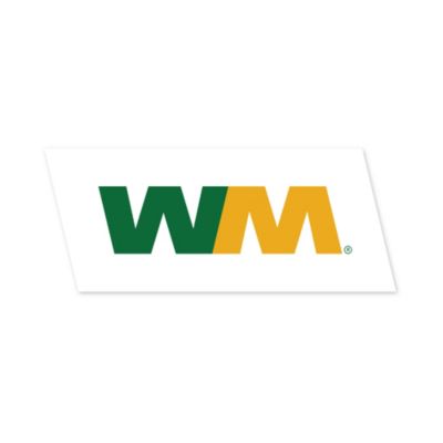 WM Flag Die Cut Vinyl Sticker - 5 in. x 2 in. - Pack of 4 (1PC)