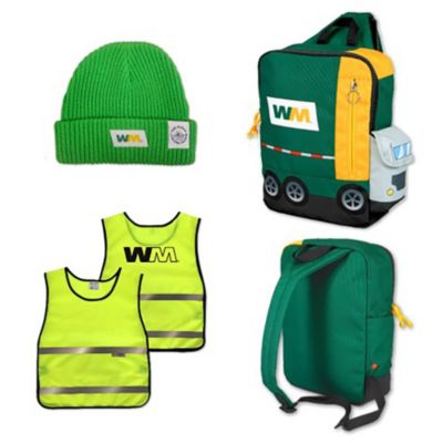 WM Kid's Costume Set - Truck Sling Bag and Beanie (1PC)