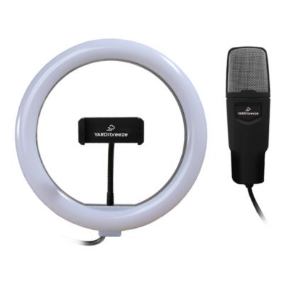 McStreamy Microphone and Light Ring Set - Breeze