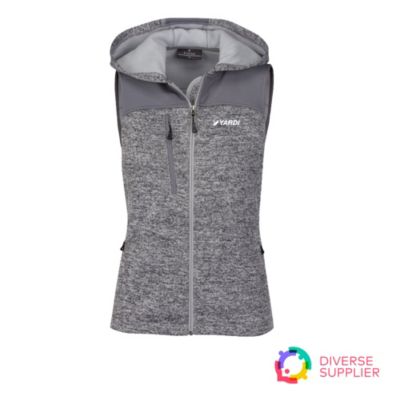 Ladies District Sweater Fleece Vest - US Only - Yardi