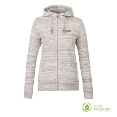 Ladies TenTree Space Dye Zip Hoodie - Yardi