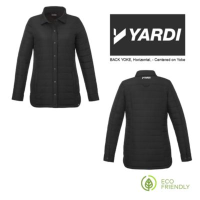 Ladies Porter Insulated Eco Shirt Jacket - Yardi