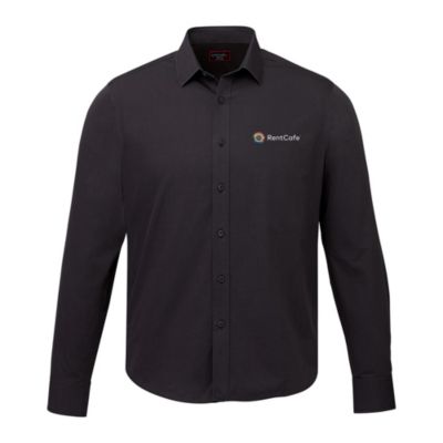 UNTUCKit Black Stone Wrinkle-Free Long Sleeve Shirt - RentCafe