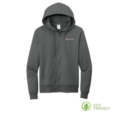 Allmade Unisex Organic French Terry Full-Zip Hoodie - RentCafe