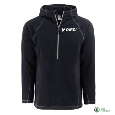 Clique Powder Fleece Half Zip Hooded Pullover - Yardi
