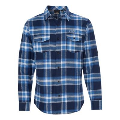 Burnside Yarn-Dyed Long Sleeve Flannel Shirt - Yardi (1PC) - While Supplies Last